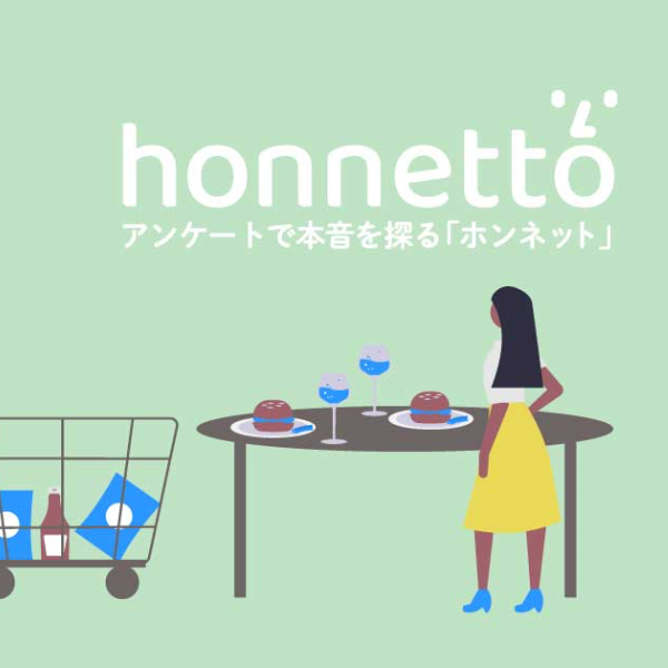 Honnetto キャンペーンのイメージ